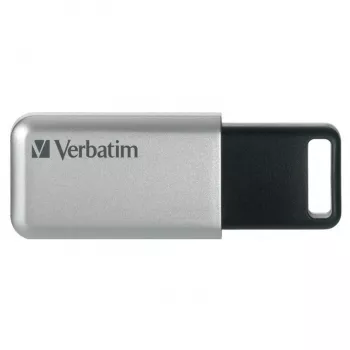 Verbatim Secure Pro - USB 3.0 disks 16 GB - sudraba