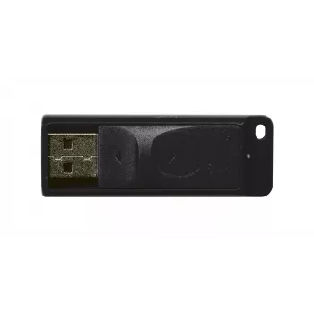 Verbatim Slider - USB disks 64 GB - Melna, 64 GB, USB Type-A, 2.0, 10 MB/s, Slide, Melna