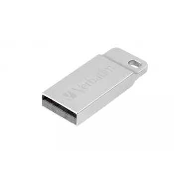 Verbatim Metal Executive - USB disks 64 GB - sudraba krāsa, 64 GB, USB Type-A, 2.0, bez vāciņa, 3,6 g, sudraba krāsa
