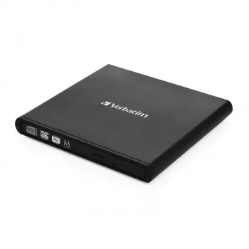 Verbatim Slimline CD/DVD optiskais diskdzinis DVD-RW melns