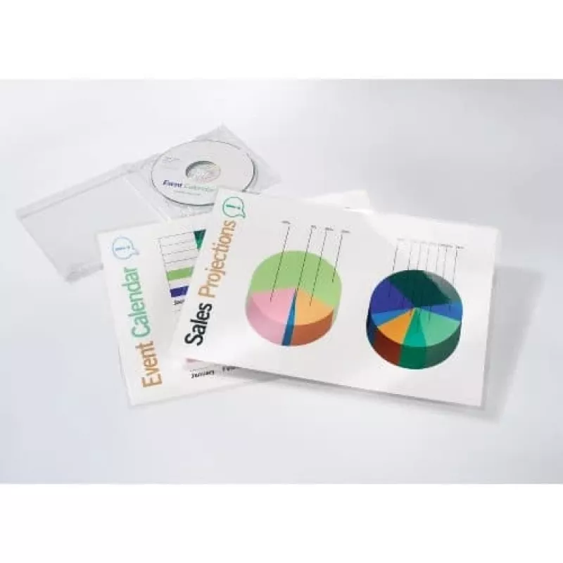 GBC laminēšanas aploksne A4 175 mikroni, spīdīga, caurspīdīga, A4, 216 mm, 303 mm, 0,175 mm