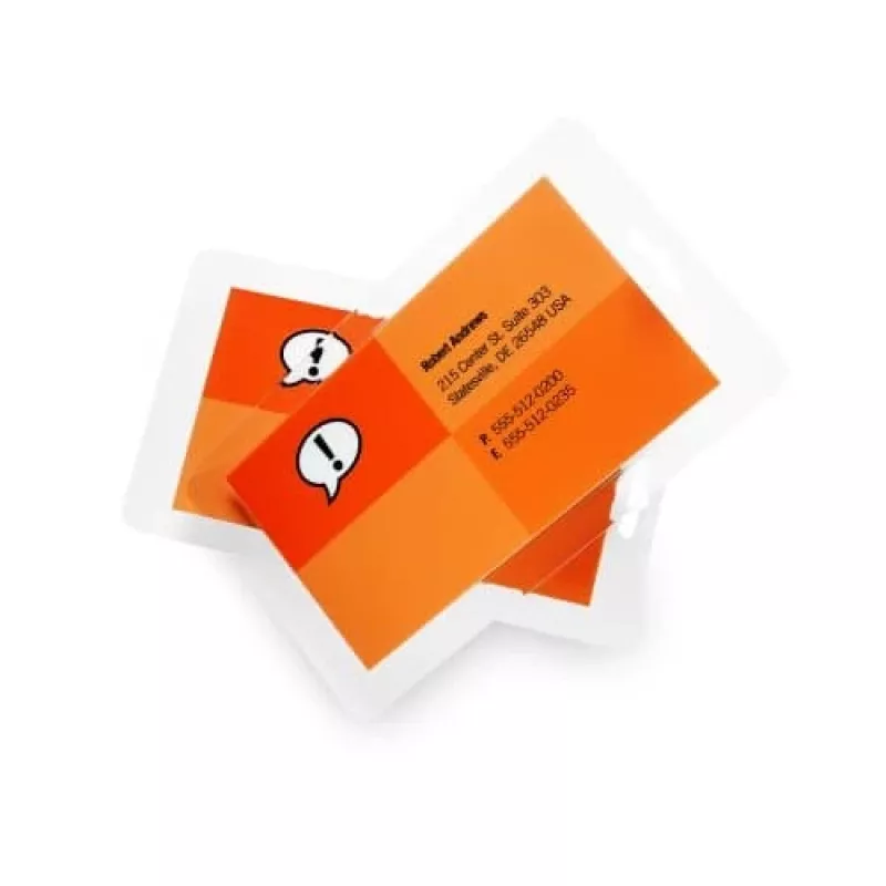GBC laminēšanas kabatiņa 64x108 mm 125 mikroni, spīdīga, caurspīdīga, polietilēns, 64x108, 0,25 mm, 64 mm