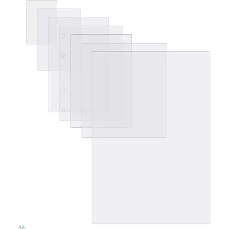 GBC laminēšanas kabatiņa 64x108 mm 125 mikroni, spīdīga, caurspīdīga, polietilēns, 64x108, 0,25 mm, 64 mm