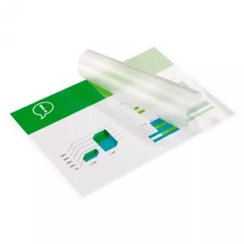 GBC Laminēšanas plēve A4 75 mikroni, spīdīga, caurspīdīga, A4, 248 mm, 333 mm, 1 mm