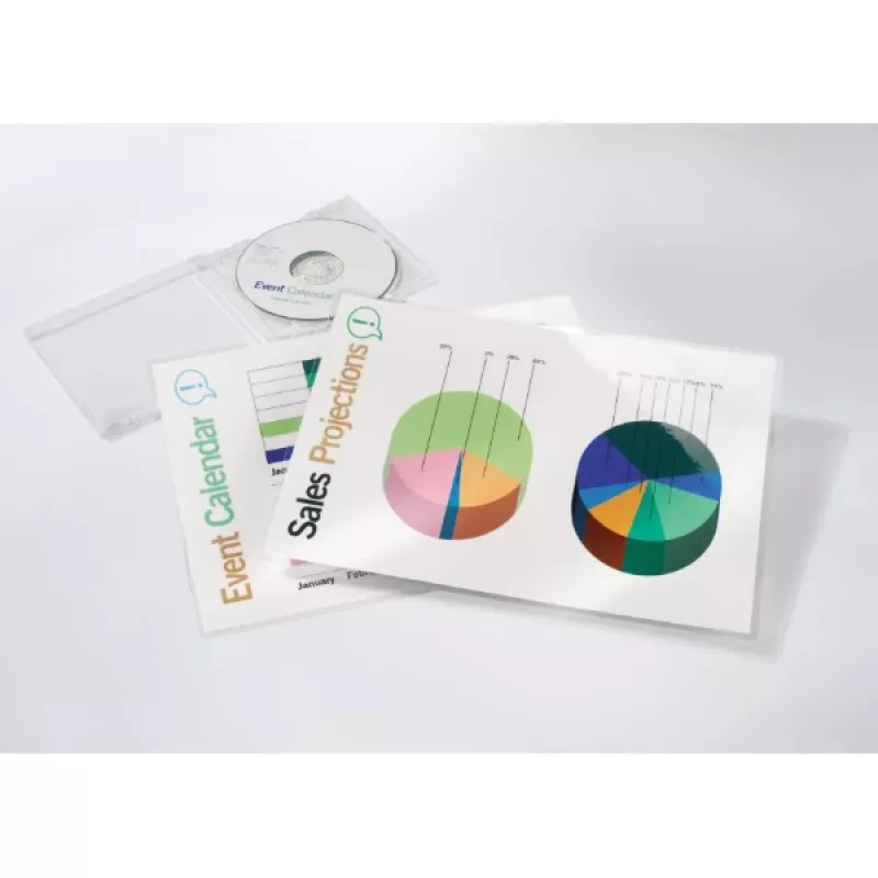 GBC Laminēšanas plēve A4 75 mikroni, spīdīga, caurspīdīga, A4, 248 mm, 333 mm, 1 mm