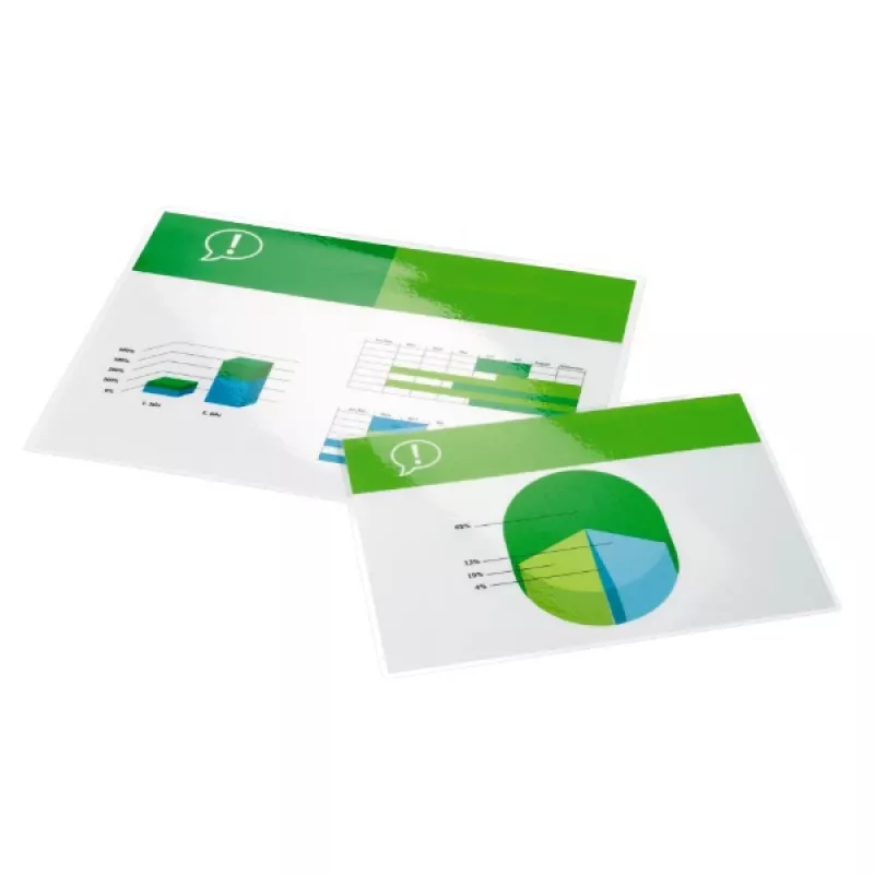 GBC Laminēšanas plēve A4 75 mikroni, spīdīga, caurspīdīga, A4, 248 mm, 333 mm, 1 mm