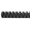 GBC CombBind iesiešanas ķemmes 19mm A4 21R, melnas, 180 loksnes, polivinilhlorīds (PVC), A4, 1,9 cm, 990 g