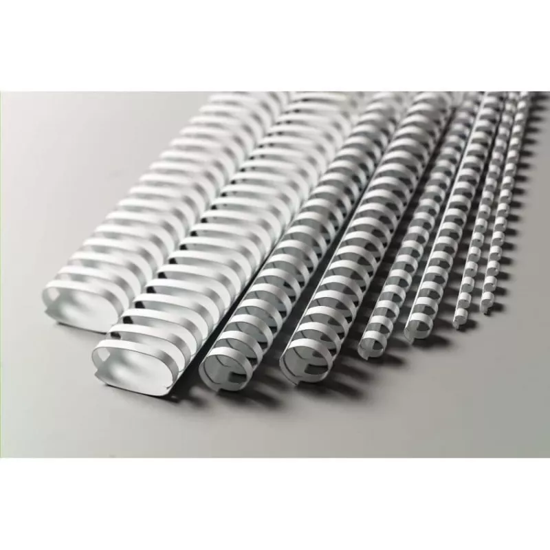 GBC CombBind iesiešanas ķemmes 16mm A4 21R, balta, 145 loksnēm, polivinilhlorīds (PVC), A4, 1.6 cm, 760 g