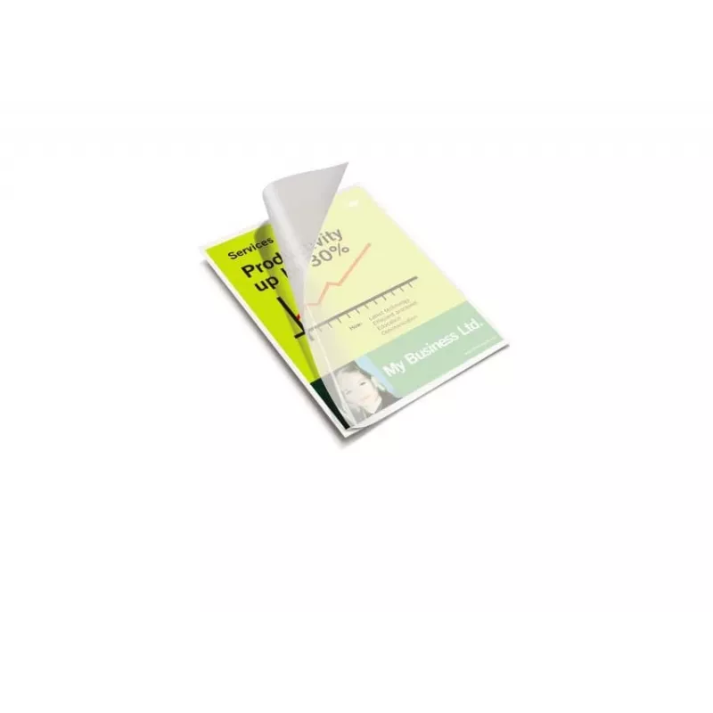 GBC Laminēšanas plēves A4 High Speed 100 mikroni, Glancētas, Caurspīdīgas, A4, 0,2 mm, 216 mm, 303 mm
