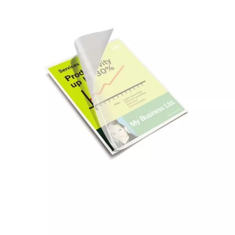 GBC Laminēšanas plēves A4 High Speed 100 mikroni, Glancētas, Caurspīdīgas, A4, 0,2 mm, 216 mm, 303 mm