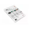 GBC laminēšanas plēves A3, matētas, 125 mikroni, matēta apdare, balta, A3, 0,25 mm, 303 mm, 426 mm