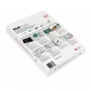 GBC laminēšanas plēves A3, matētas, 125 mikroni, matēta apdare, balta, A3, 0,25 mm, 303 mm, 426 mm