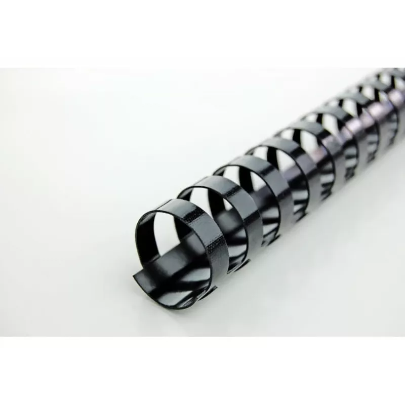 GBC CombBind Binding Combs 8mm A4 21R, Melns, 45 sheets, polivinilhlorīds (PVC), A4, 8 mm, 240 g