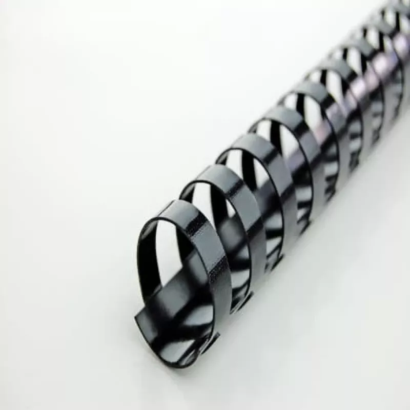 GBC CombBind Binding Combs 8mm A4 21R, Melns, 45 sheets, polivinilhlorīds (PVC), A4, 8 mm, 240 g