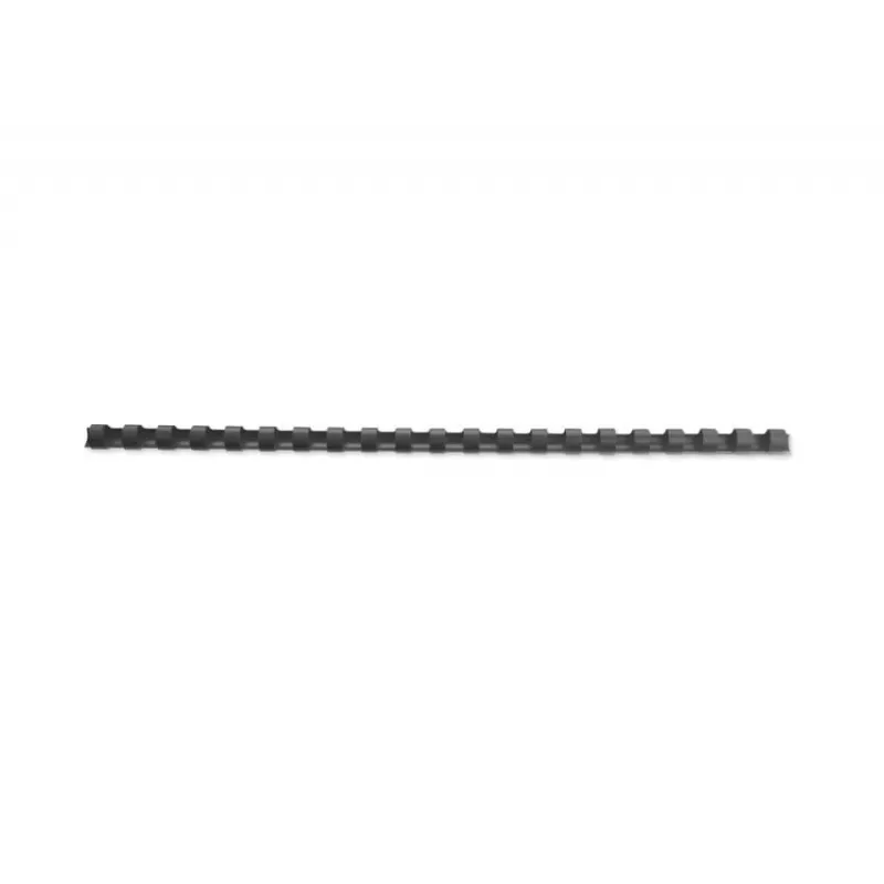 GBC CombBind iesiešanas muguriņas 12 mm A4 21R, melnas, 95 lapas, polivinilhlorīds (PVC), A4, 1,2 cm, 550 g