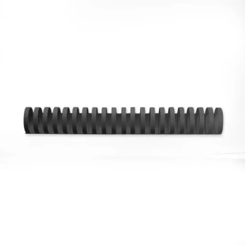 GBC CombBind Binding Combs 25mm A4 21R, melna, 240 loksnēm, polivinilhlorīds (PVC), A4, 2,5 cm, 236 mm