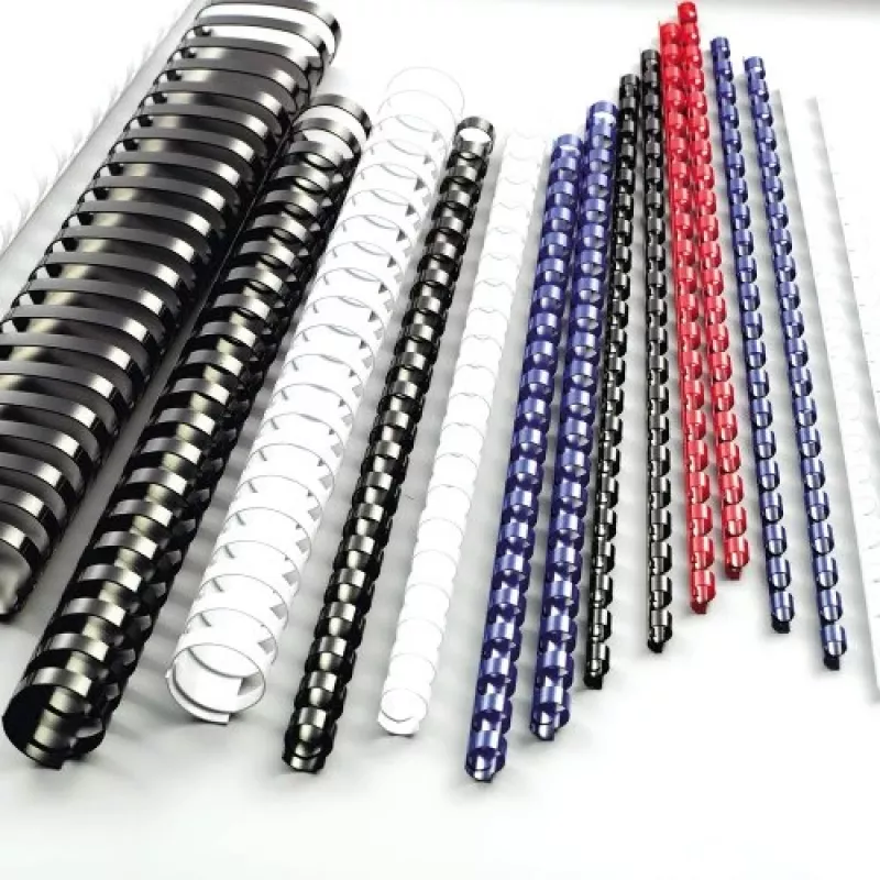 GBC CombBind Binding Combs 25mm A4 21R, melna, 240 loksnēm, polivinilhlorīds (PVC), A4, 2,5 cm, 236 mm