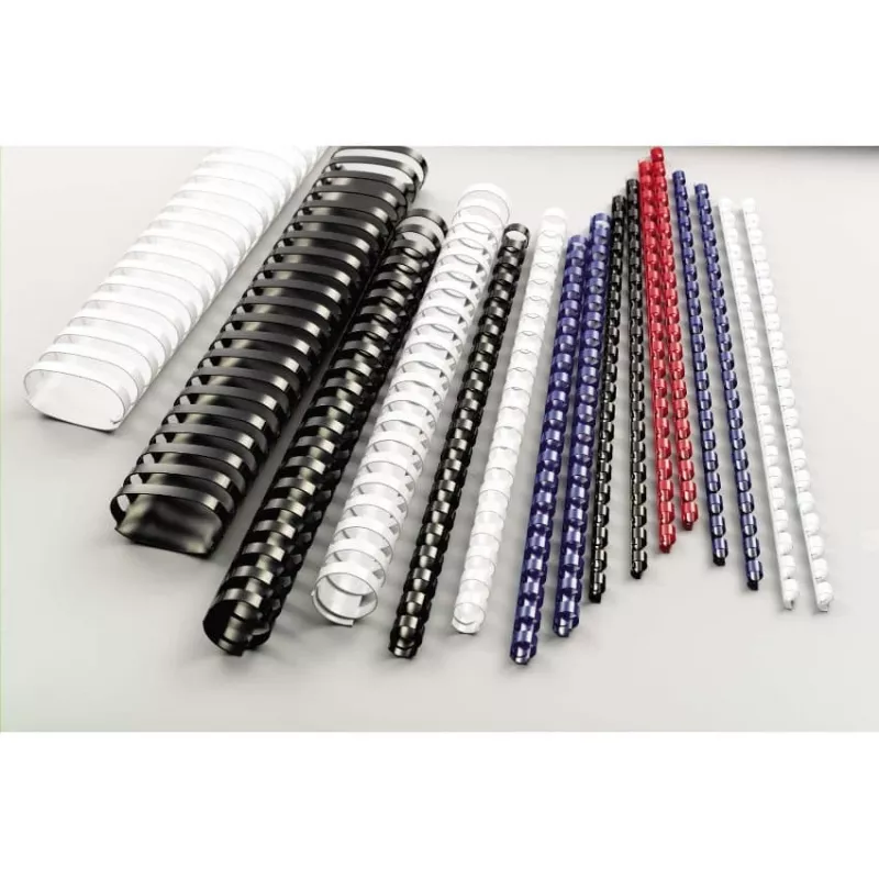 GBC CombBind iesiešanas muguriņas 28mm A4 21R, melnas, 270 lapas, polivinilhlorīds (PVC), A4, 2.8 cm, 930 g