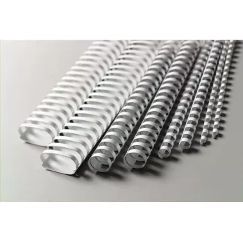 GBC CombBind iesiešanas ķemmes 45mm A4 21R, balta, 440 lapas, polivinilhlorīds (PVC), A4, 4,5 cm, 1,09 kg