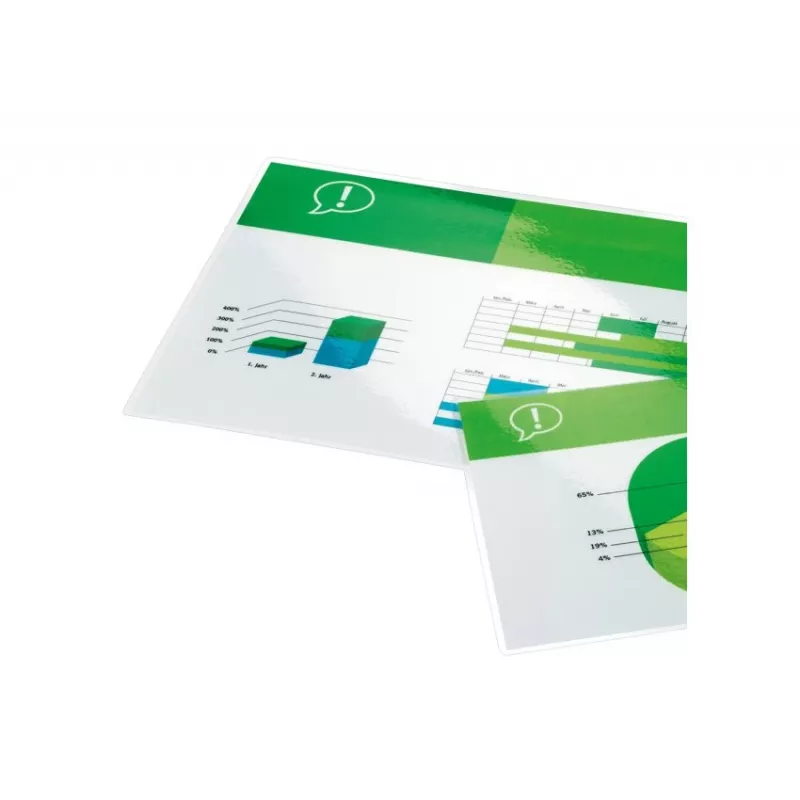 GBC laminēšanas plēves A3 175 mikroni, spīdīgas, caurspīdīgas, A3, 0,35 mm, 303 mm, 426 mm