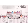 Miniverse Make It Mini Makeup Series 1, 8 gadi, Daudzkrāsains, Plastmasa