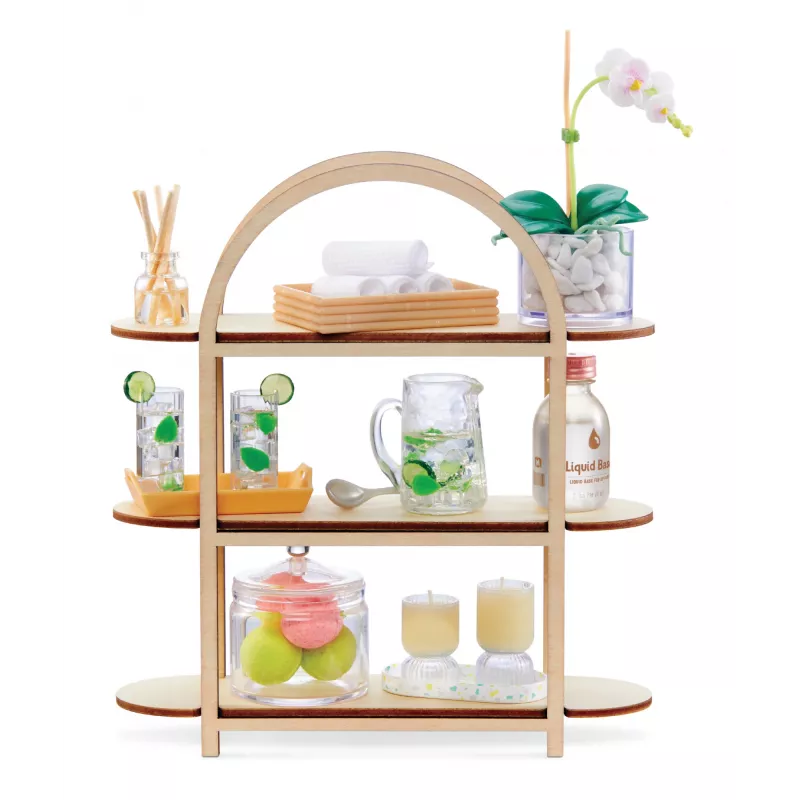 Miniverse Make It Mini Spa multipaka, 8 gadi, Daudzkrāsains, Plastmasa