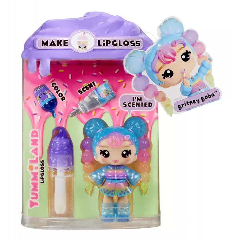 MGA Entertainment Yummiland Lip Gloss lelle Series 2- Boba (Britney Boba)