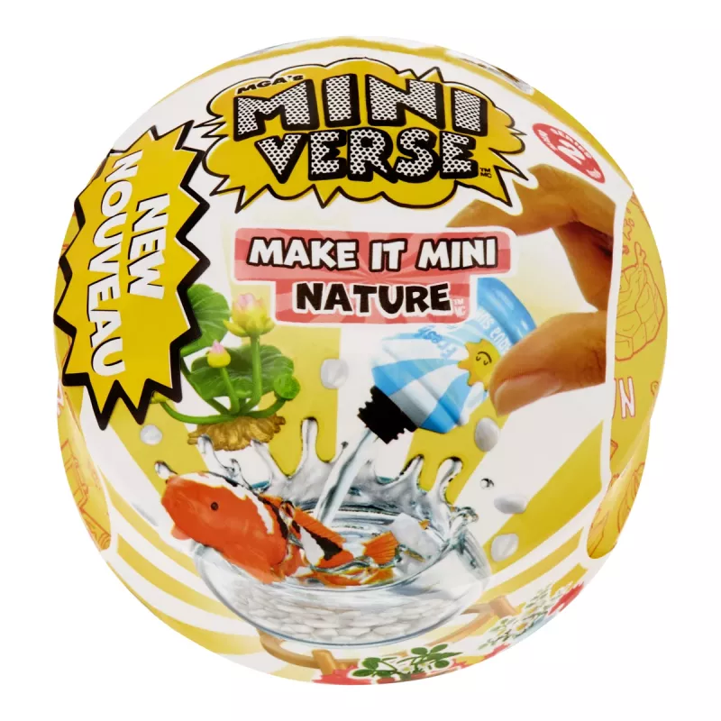 Miniverse MGA's - Make It Mini Nature Series 2 in PDQ, 8 gadi, Daudzkrāsaina, Plastmasa