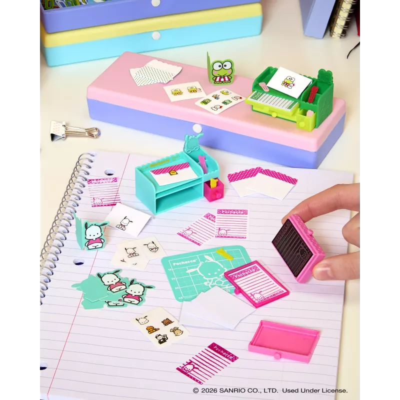 Miniverse Make It Mini Hello Kitty and Friends Series 3, 8 gadi, Hello Kitty, Daudzkrāsains, Plastmasa, Sveķi