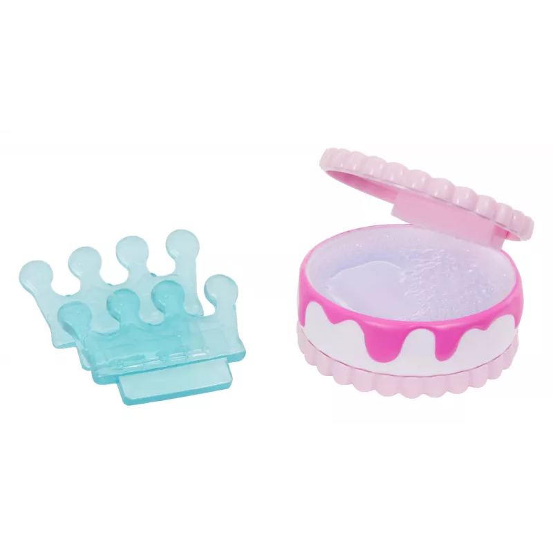 MGA Entertainment Yummiland skaistuma somiņas rotaļu komplekts + lūpu spīduma lelle - saldējuma skaistuma somiņa