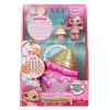 MGA Entertainment Yummiland skaistuma somiņas rotaļu komplekts + lūpu spīduma lelle - saldējuma skaistuma somiņa