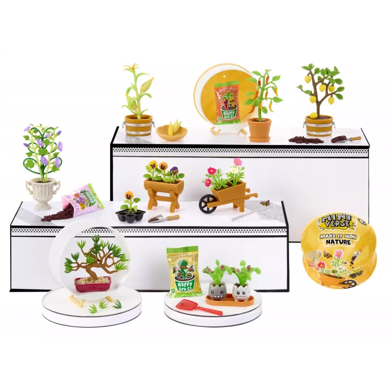 Miniverse Make It Mini Nature - 3. sērija, 8 gadi, Daudzkrāsains, Plastmasa