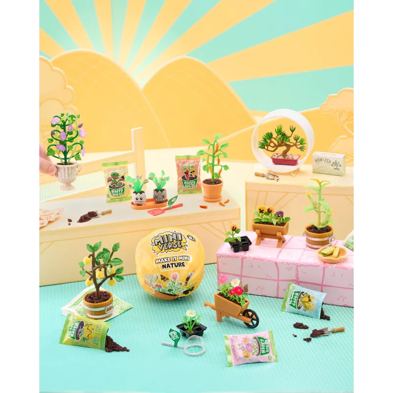Miniverse Make It Mini Nature - 3. sērija, 8 gadi, Daudzkrāsains, Plastmasa