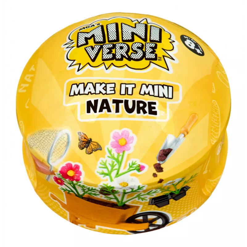 Miniverse Make It Mini Nature - 3. sērija, 8 gadi, Daudzkrāsains, Plastmasa