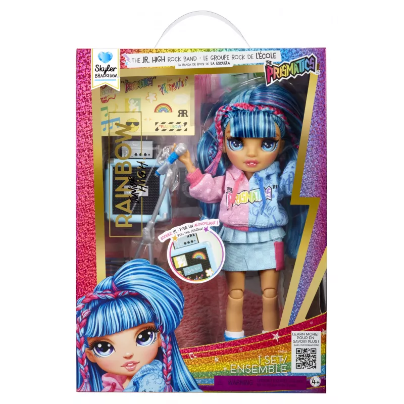 Rainbow High Junior High Jr High Rokgrupas Modes Lelles - Skyler