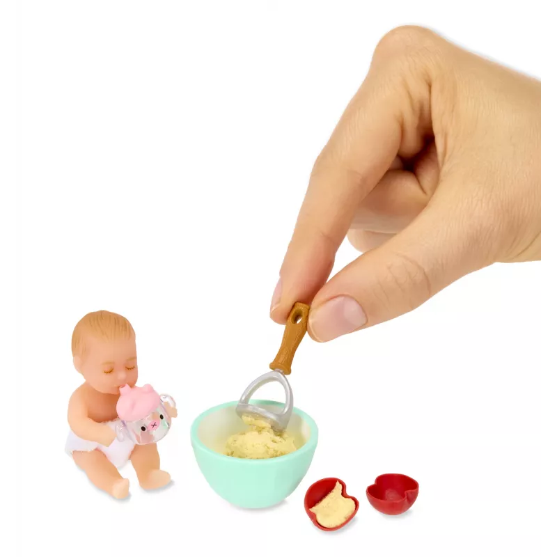 Miniverse Make It Mini Real Baby, 8 gadi, Daudzkrāsains, Plastmasa