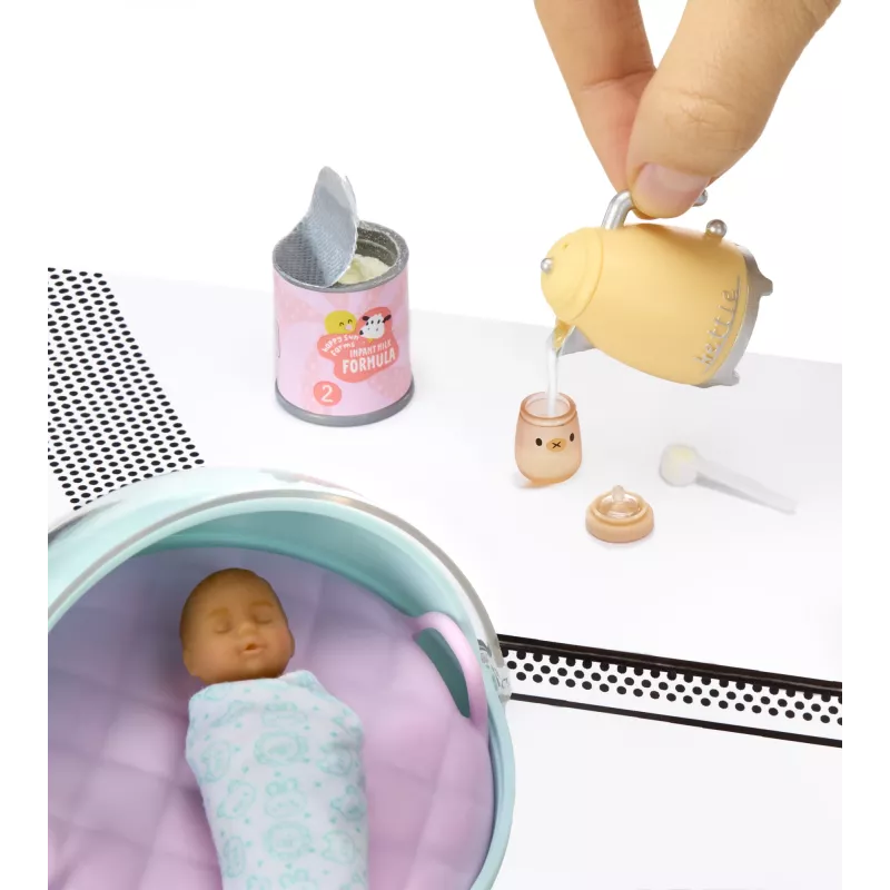 Miniverse Make It Mini Real Baby, 8 gadi, Daudzkrāsains, Plastmasa