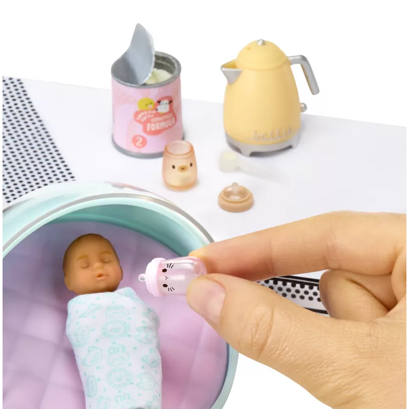 Miniverse Make It Mini Real Baby, 8 gadi, Daudzkrāsains, Plastmasa