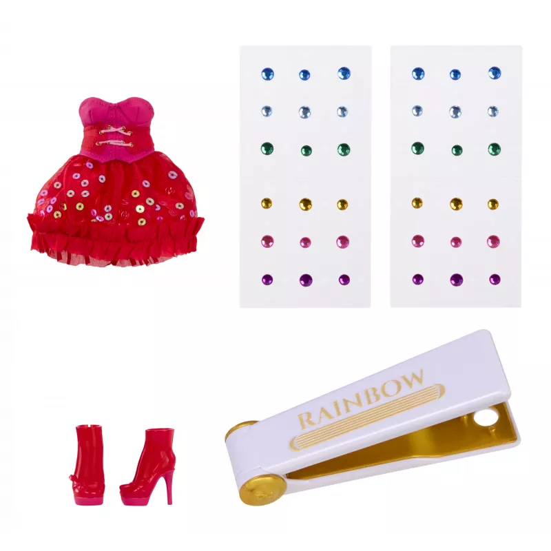 Rainbow High Be Dazzling modes lelles – Vivienne Rouge (sarkana)