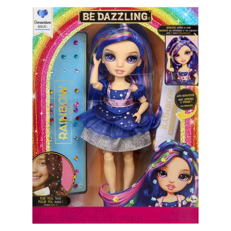 Rainbow High Be Dazzling modes lelles - Genevieve Bleue (zila)