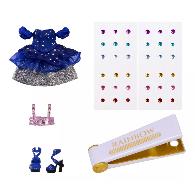 Rainbow High Be Dazzling modes lelles - Genevieve Bleue (zila)