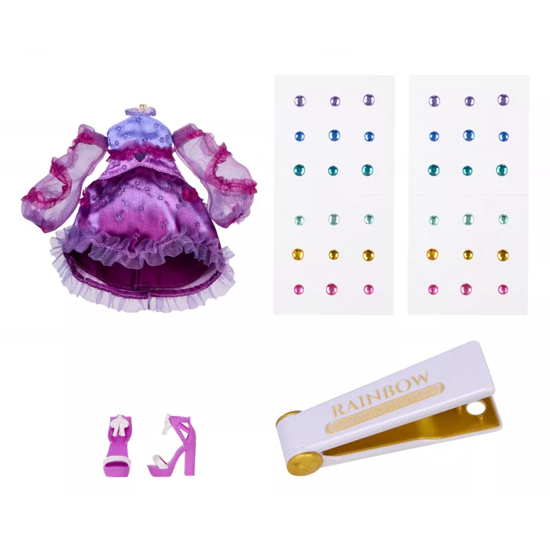 Rainbow High Be Dazzling modes lelles — Noemie Violette (purpursarkana)