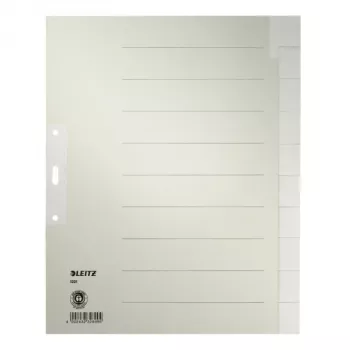 Leitz reģistrs balts, 240 mm, 300 mm, 1 gab. Leitz reģistrs balts. Platums: 240 mm, Augstums: 300 mm. Daudzums iepakojumā: 1 gab.