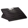Fellowes Kāju balsts zem galda - Office Suites zem galda kāju balsts, ergonomisks kāju balsts ar 3 augstuma regulēšanas pozīcijām un antibakteriālu tehnoloģiju - Kāju balsta krēsls birojam un mājām - Melns