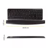 Fellowes tastatūras plaukstu balsts – atmiņas putu plaukstu balsts – ergonomisks plaukstu atbalsts datora, klēpjdatora, mājas biroja lietošanai – melns