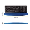 Fellowes 9178401 plaukstas balsts ar želeju, poliuretāns, zils