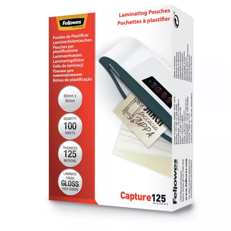 Fellowes 5397402 laminēšanas plēves 100 gab.