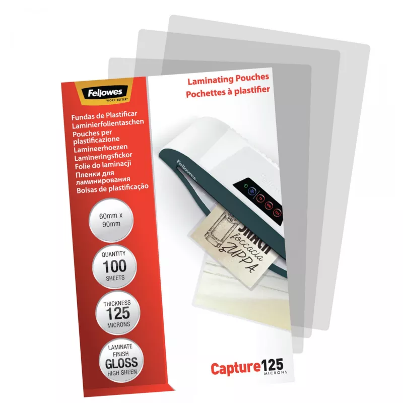 Fellowes 5397402 laminēšanas plēves 100 gab.