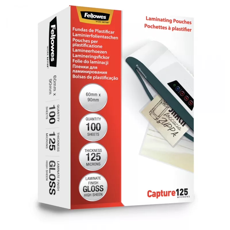 Fellowes 5397402 laminēšanas plēves 100 gab.