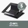 Fellowes Designer Suites klēpjdatora pacēlājs, klēpjdatora statīvs, melns, plastmasa, 43,2 cm (17 collas), 11,3 kg, FIRA International, EN ISO 9241-5